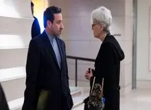 رئیس کمیسیون اصل نود مجلس انقلابی: وندی شرمن «آقاست»/ فیلم