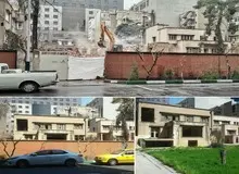 آرت دکوِ زیبای خیابان سمیه فرو ریخت+تصاویر 