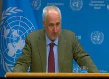 سخنگوی سازمان ملل: خواستار راه حل دیپلماتیک برای کاهش تنش در منطقه هستیم