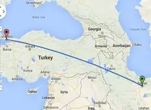 پرواز تهران استانبول چقدر طول می کشد؟