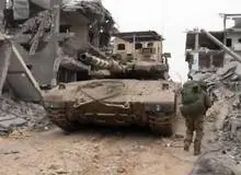 ورود تانک‌های اسرائیل به غزه