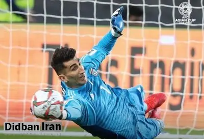 پخش زنده فوتبال ایران و چین در لندن به خاطر بیرانوند