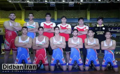 قهرمانی مقتدرانه کشتی فرنگی جوانان در آسیا با ۵ طلا و ۲ نقره