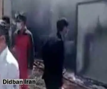 ۶ کشته در جاجرود تهران بر اثر آتش سوزی کارگاه اسفنج سازی/ ۴ زن کارگر در میان کشته‌شدگان/ فیلم