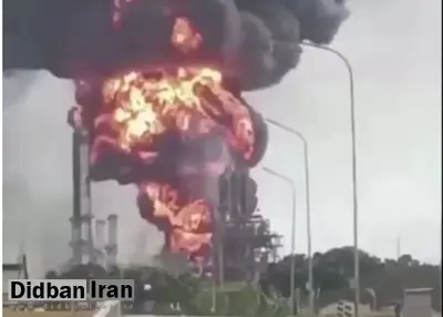 انفجار و آتش سوزی در تاسیسات نفتی ونزوئلا