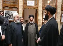 روحانی از بیت قدیمی امام خمینی (ره) در نجف اشرف دیدن کرد
