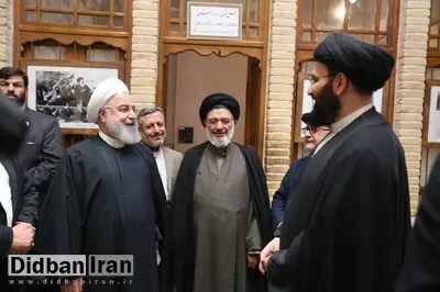 روحانی از بیت قدیمی امام خمینی (ره) در نجف اشرف دیدن کرد
