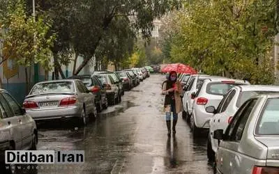 تداوم رگبار پراکنده در تهران تا چهارشنبه