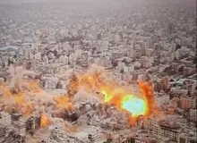 بمباران مجدد ضاحیه و دره بقاع در لبنان 