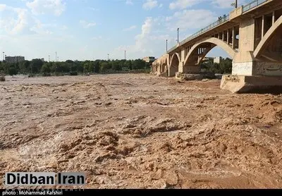 تازهترین اخبار بارندگی ایران| آمادهباش به ۲۰ استان / وضعیت اضطراری در دورود / احتمال سیلاب در رودخانههای دز و کرخه + تصاویر