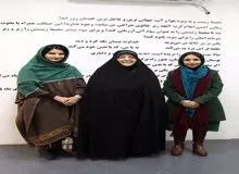 رییس سازمان محیط زیست از نمایشگاه عکس و چیدمان  طیبه نصراللهی و سارا ساسانی بازدید کرد