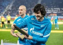 سردار آزمون بازیکن سال روسیه شد
