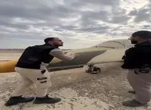 به غنیمت گرفته شدن جنگنده ارتش سوریه توسط تحریر الشام+فیلم 