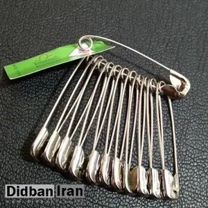 در ۱۵ ماه اخیر ۵۱ تن سنجاق قفلی از چین وارد کشور شده است