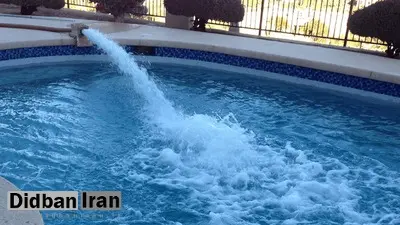دزدی از آب آتش‌نشانی برای استخر