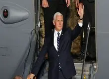 سفر محرمانه مایک پنس به عراق و بازدید از عین‌الاسد
