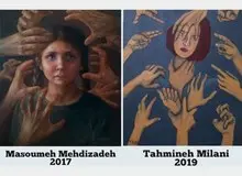 کپی‌کاری تهمینه میلانی تایید شد
