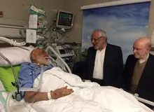 عیادت باهنر و بادامچیان از سیدمهدی طباطبایی/ بهبود وضعیت جسمانی استاد اخلاق
