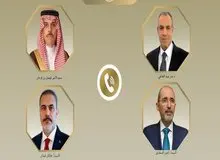 گفت‌وگوی تلفنی وزرای خارجه مصر، عربستان، اردن و ترکیه درباره اوضاع غزه و سودان