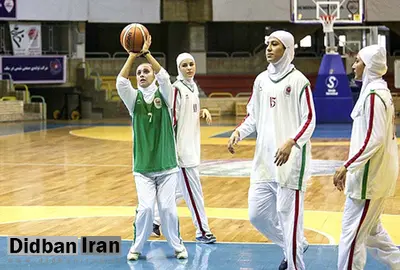 قدردانی دختران بسکتبالیست از دکتر سلطانی فر