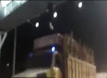 اقدام به خودکشی زن جوان در ایزدشهر مازندران با پریدن از روی پل هوایی+فیلم