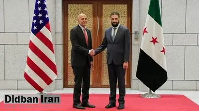 فرستاده آمریکا با الجولانی دیدار کرد