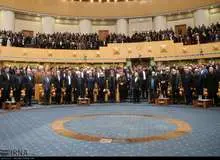 داماد روحانی در مراسم بزرگداشت آیت الله هاشمی+ عکس