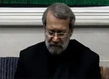 حضور لاریجانی در مراسم ترحیم همسر حجت‌الاسلام راستگو