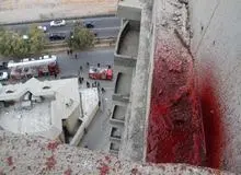 سقوط کارگر ساختمانی از طبقه 22 یک برج