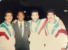 روزی که پله در سفر به ایران «سفته» امضا کرد!/تصاویری از پله در روزهایی که به ایران سفر کرده بود