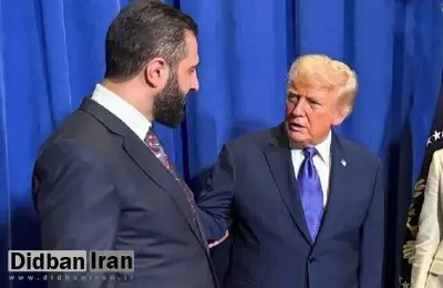 ترامپ از برند عطر خود به جولانی و همسرش هدیه داد + فیلم