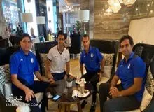 فرهاد مجیدی با مربی ایتالیایی جلسه گذاشت
