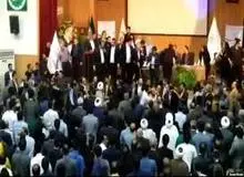 گروه فشار کنگره حزب اعتمادملی را به هم نزد، حامیان حضرتی و منتجب‎نیا با هم دعوا کردند
