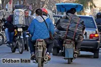 اجاره موتور راه حل تازه خیل عظیم بیکاران تهرانی؛ پیک موتوری: ماهیانه٤٠ درصد از درآمد خود را به موجر بپردازیم