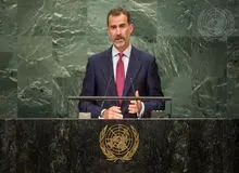 سخنرانی پادشاه اسپانیا پس از ۹ سال در سازمان ملل