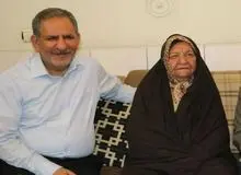 مادر اسحاق جهانگیری درگذشت 