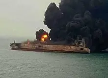 "سانچی" در حال غرق شدن است