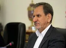 معاون اول رییس جمهور وارد استان البرز شد/ بازدید دکتر جهانگیری از آزاد راه شهید همت - کرج