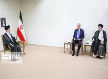اردوغان با  آیت‌الله خامنه‌ای دیدار و گفت وگو کرد/ رهبر انقلاب خطاب به رئیس جمهور ترکیه: از بازگشت قره‌باغ به آذربایجان خوشحال هستیم 