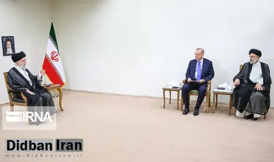 اردوغان با  آیت‌الله خامنه‌ای دیدار و گفت وگو کرد/ رهبر انقلاب خطاب به رئیس جمهور ترکیه: از بازگشت قره‌باغ به آذربایجان خوشحال هستیم 