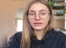 پیام فارسی دختر اوکراینی خطاب به ایرانی‌ها: می دانم که ما در ایران هم پشتیبان داریم!  FILM
