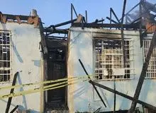 تعداد کشته شدگان آتش سوزی کمپ ترک اعتیاد به ۳۲ نفر رسید