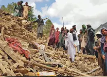 شمار قربانیان زلزله افغانستان از ۱۴۰۰ تن گذشت