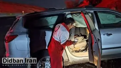 مصدومیت ۱۰ عراقی با واژگونی خودروی آئودی در ایلام