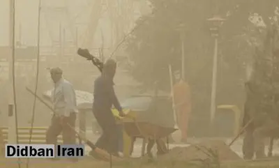افزایش نسبی آلودگی هوای تهران / وزش باد شدید و گرد و خاک در برخی نقاط