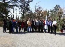 «آی نو تی» ها در پارک طالقانی درخت کاشتند 