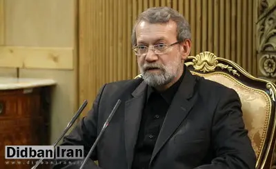 حضور لاریجانی در مراسم هفتمین روز درگذشت کشته شدگان زلزله کرمانشاه