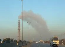 مازوت‌سوزی عجیب نیروگاه رجایی قزوین+فیلم 