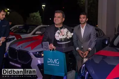 خودروی BMW مدل ۲۰۲۵ زیر پای مدافعان وطن