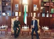 در دیدار ظریف و قاسم سلیمانی چه گذشت؟+ تصویر